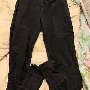 Black joggers
